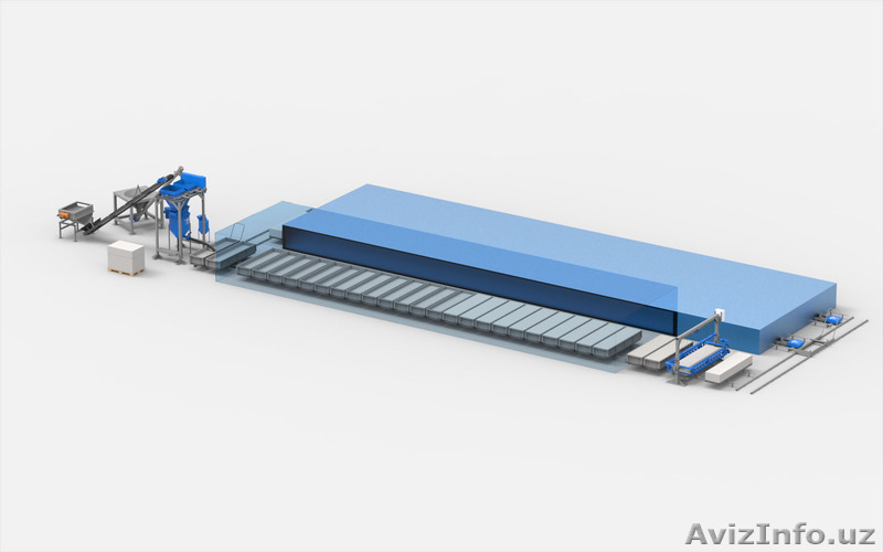 Завод производство газобетонных блоков АСМ-100КА - Изображение #1, Объявление #1582494
